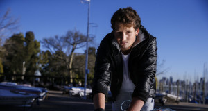 BUENOS AIRES, ARGENTINA - JUNE 22: Finn Class sailor Facundo Olezza of Argentina poses during an exclusive portrait session at Club Universitario de Buenos Aires (CUBA) on June 22, 2016 in Buenos Aires, Argentina. (Photo by Gabriel Rossi/LatinContent/Getty Images)